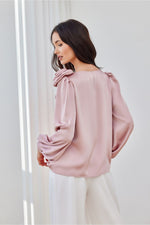 Evelyn Satin Blouse | Roco Fashion