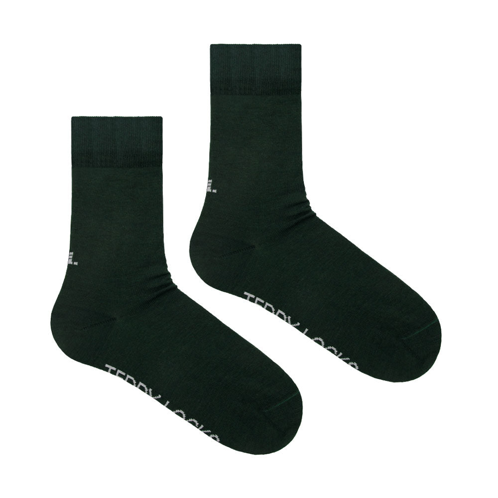 Evergreen Everyday Crew Socks