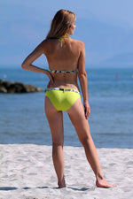 Ewlon Fibi Mosaic Two-Piece Bikini Set in Sorbet Colours