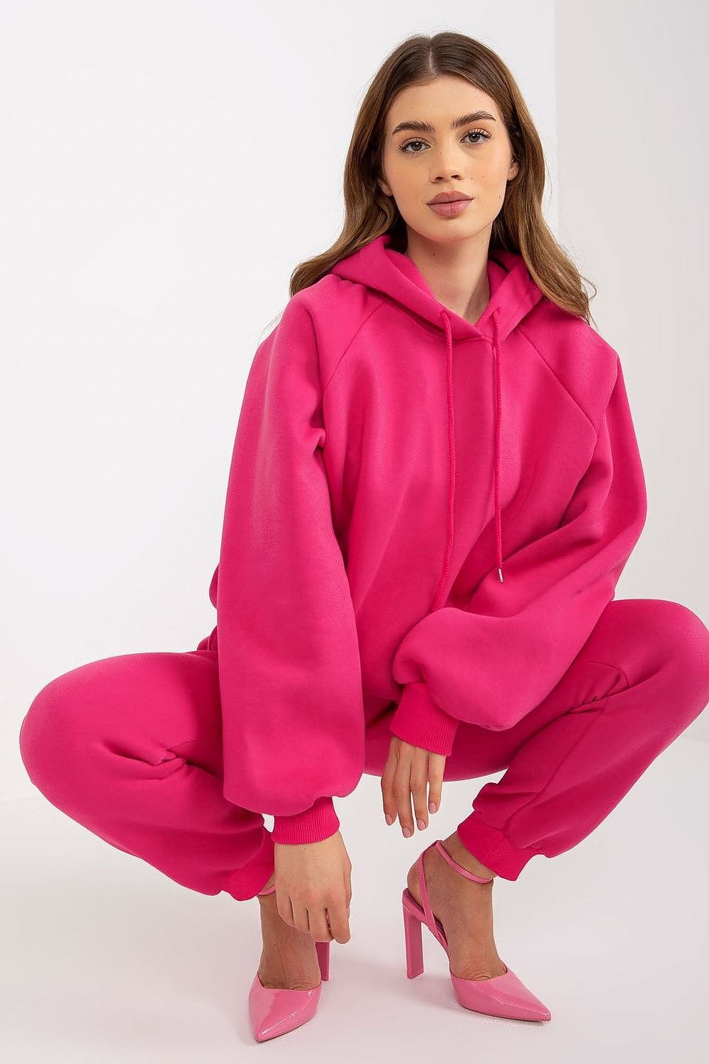 Ex Moda Loungewear Set with Hooded Sweatshirt and Pants