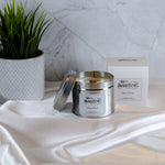 The Stirling Candle Company Fairy Dust - Travel Tin Candle - Wooden Wick