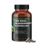 Sea Moss, Bladderwrack & Spirulina | 90 Capsules