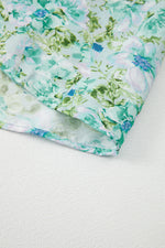 Floral Lace Tied Strap Empire Waist Maxi Dress