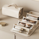 Folding Cosmetic Bag Large Capacity Waterproof Travel Makeup Toiletry Bag