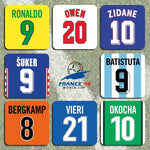 France 98 Football World Cup Coasters - Set of 8