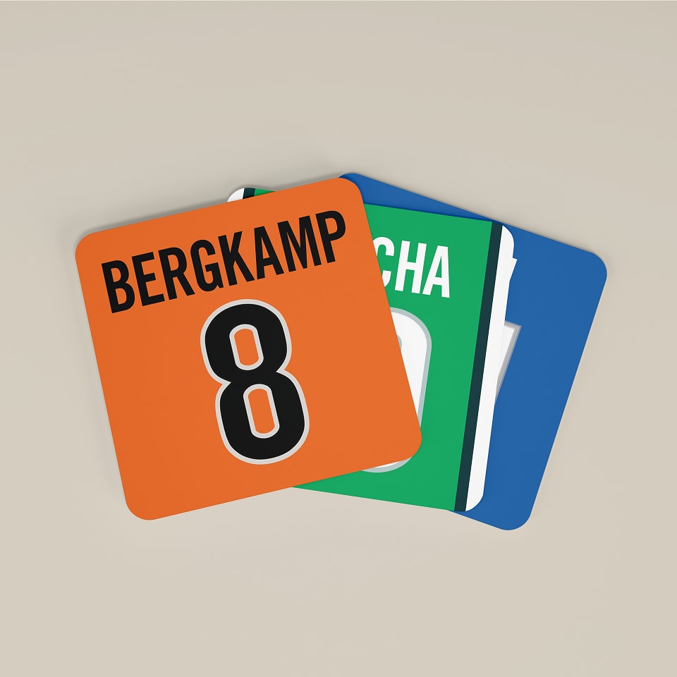 France 98 Football World Cup Coasters - Set of 8