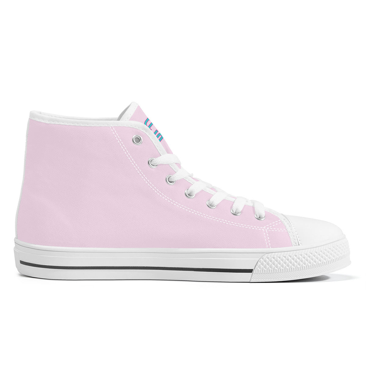 Freestyler Sakura Canvas Hi Top Shoes - Baby Pink