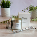 The Stirling Candle Company Fresh Start - Travel Tin Candle - Wooden Wick