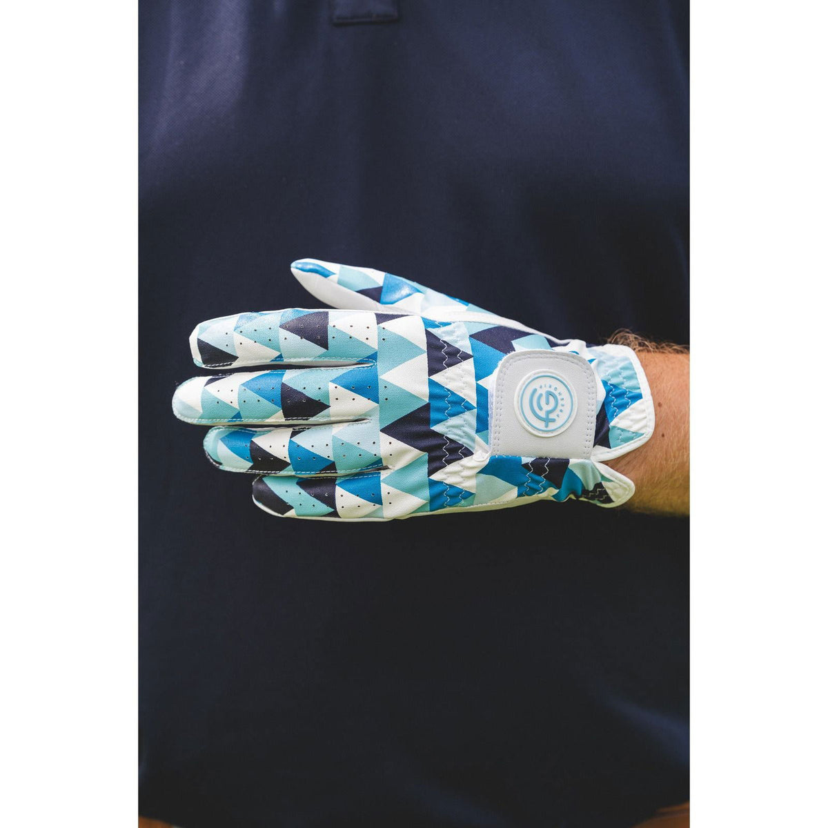 FreshGrip Geometric Golf Glove | Motif Collection