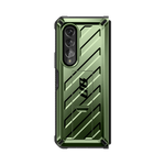 Galaxy Z Fold 3 Unicorn Beetle Kickstand Case with Screen Protector-Dark Green