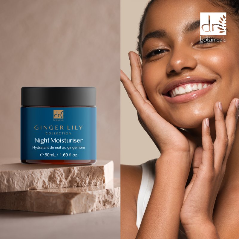 Dr Botanicals Gingerlily Night Moisturiser 50ml