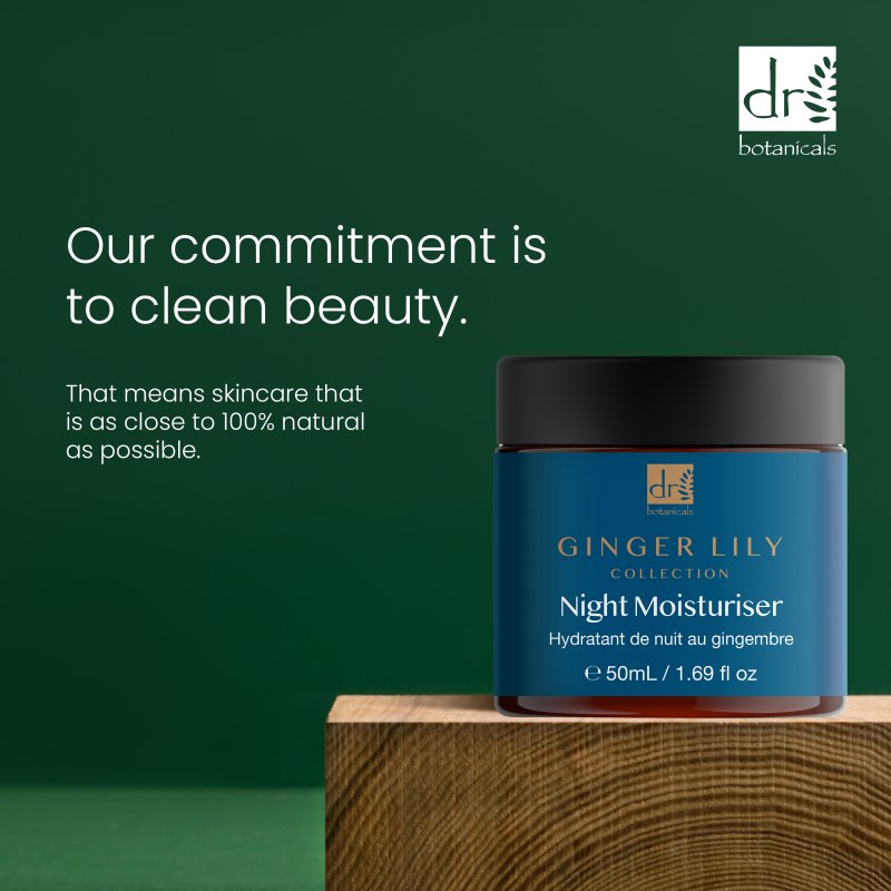 Dr Botanicals Gingerlily Night Moisturiser 50ml