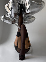 GLAM Black Stockings One Size