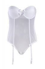 Gracya Naomi Bridal Bodysuit White