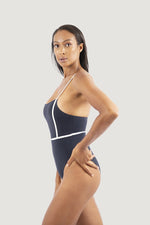 Grey Swimsuit - One Piece