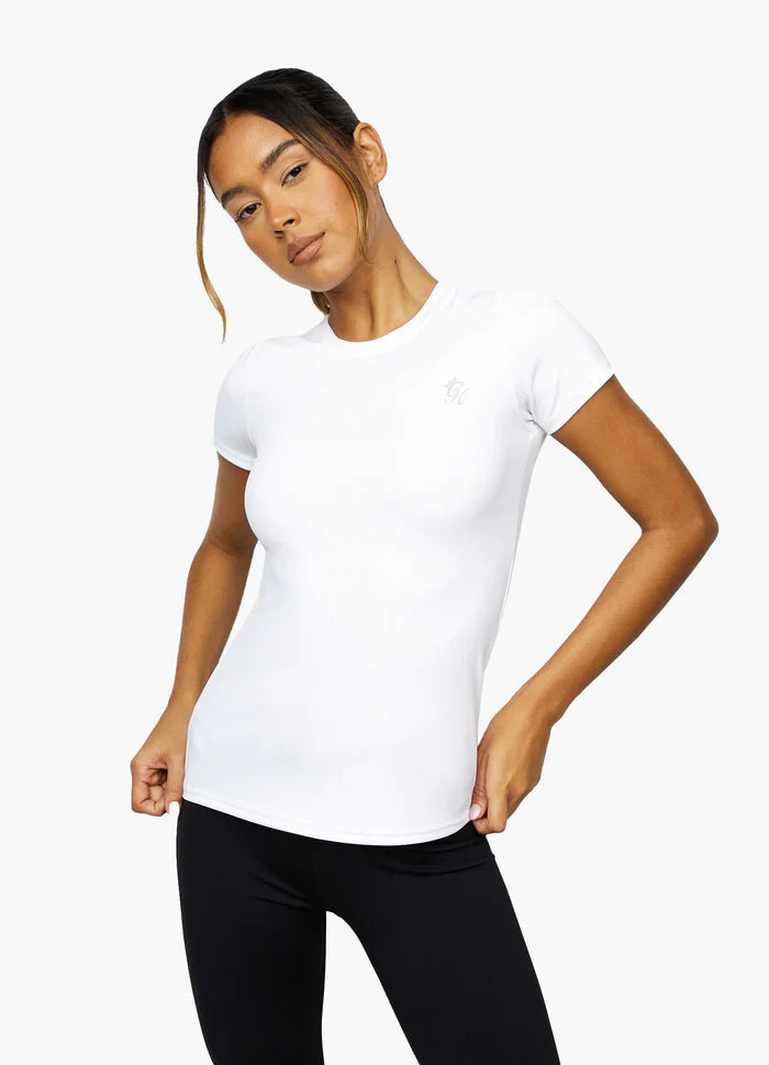 Gym King 365 SS Tee - White