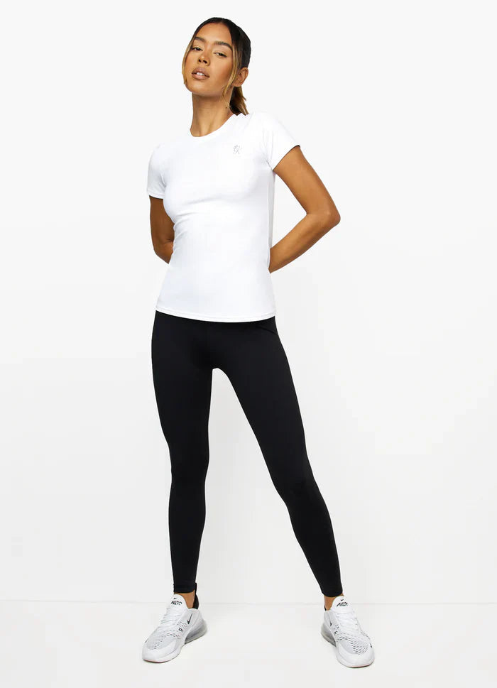 Gym King 365 SS Tee - White