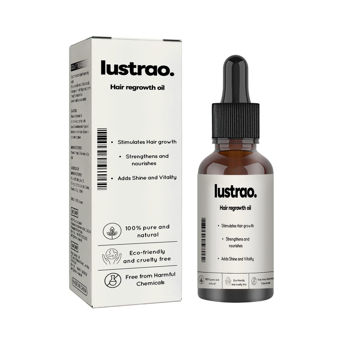 Hair Regrowth Oil | Lustrao