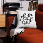 Halloween Premium Cushion Cover - Hey Boo!