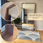 Hanaka- Full Length Grey Oak Rectangle Mirror - 200cm x 100cm