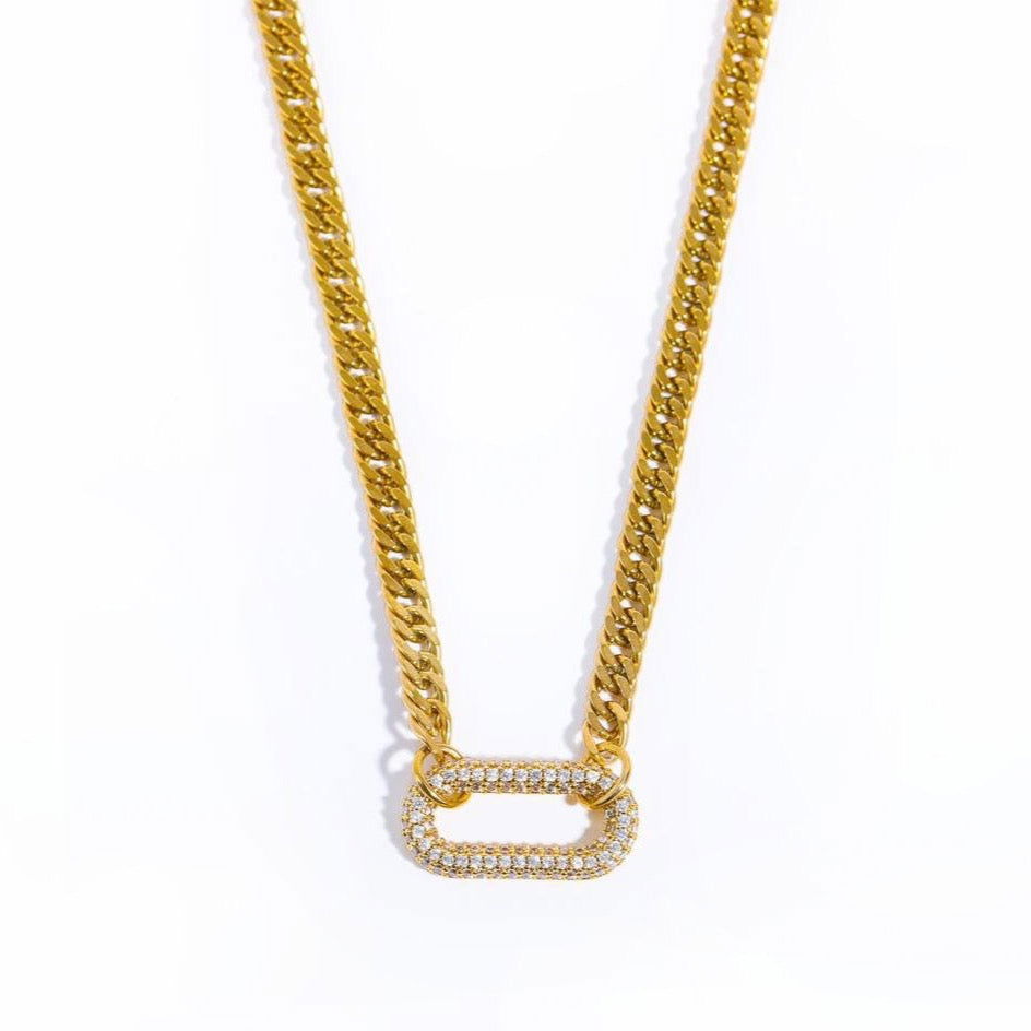 Harlow Luxe 18k Gold Plated Statement Necklace