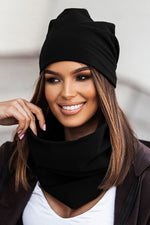 Hat & Snood Set | 6 Colours | IVON Black