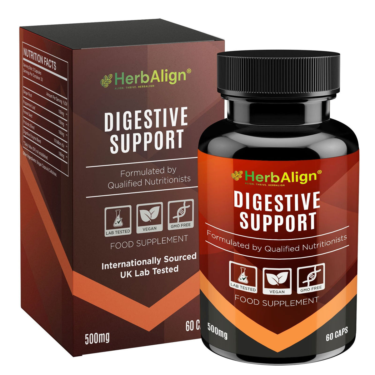 Herbalign Digestive Support Capsules