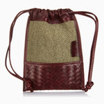 Herringbone TechPack, Bordeaux Red | Mantidy®