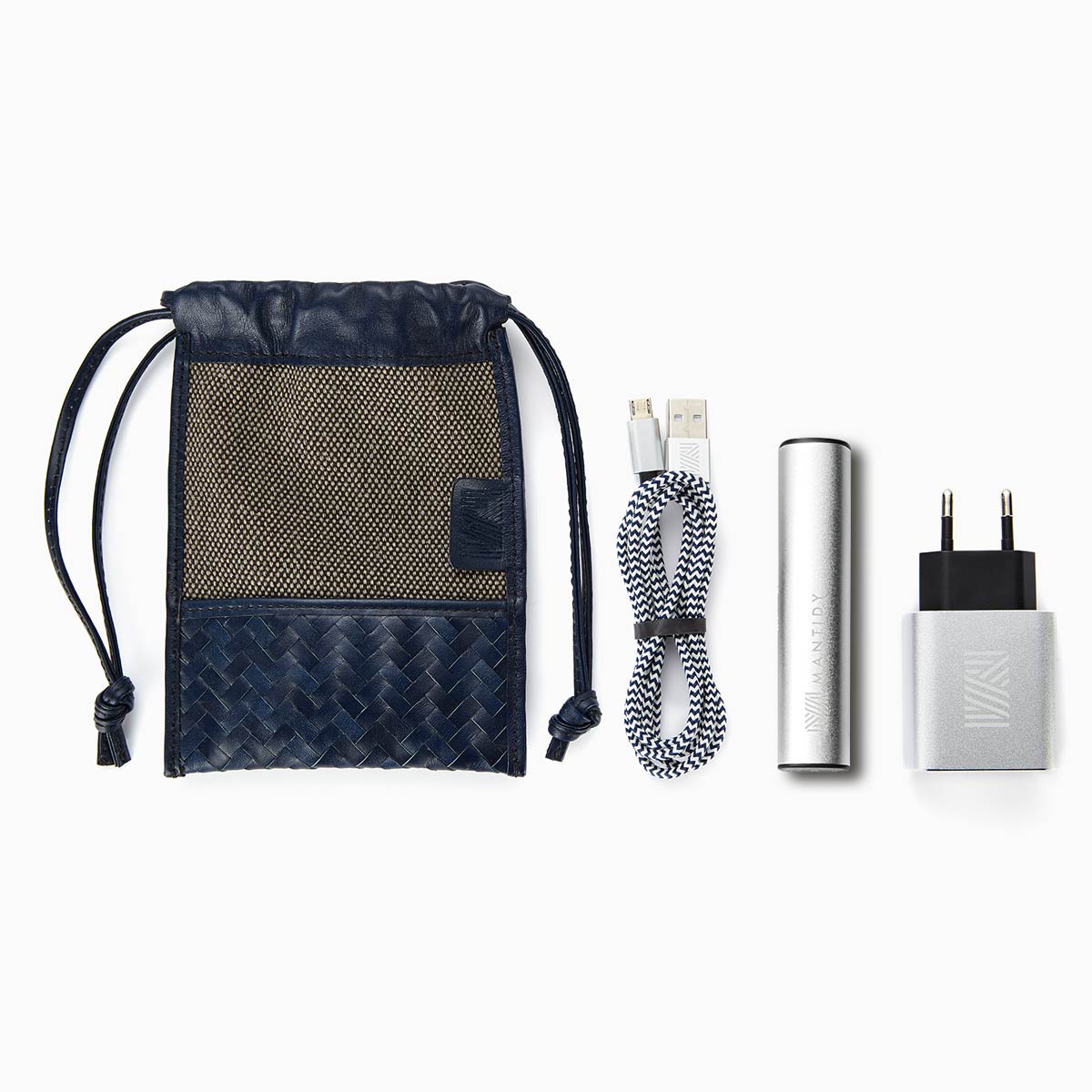 Herringbone TechPack, Navy Blue | Mantidy®