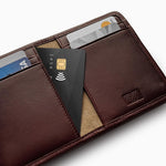 Herringbone Wallet, Bordeaux Red | Mantidy®