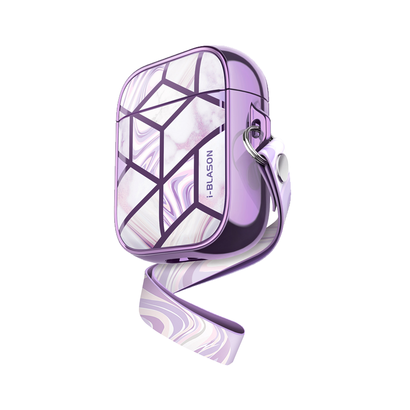 i-Blason Cosmo Series Case Designed for Airpods, 360° Protective Stylish AirPods Case Cover Compatiable with Apple AirPods 1st/2nd (Ameth)