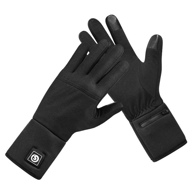IcePro2 Electric Heated Gloves Battery Liners CE, FCC, PSE Certified Black