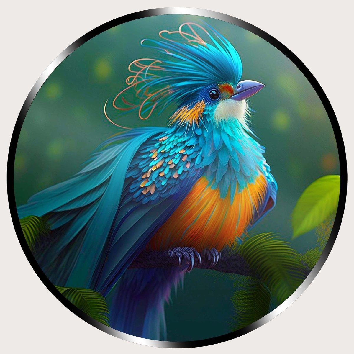 Illuminated Wall Art - Blue Bird