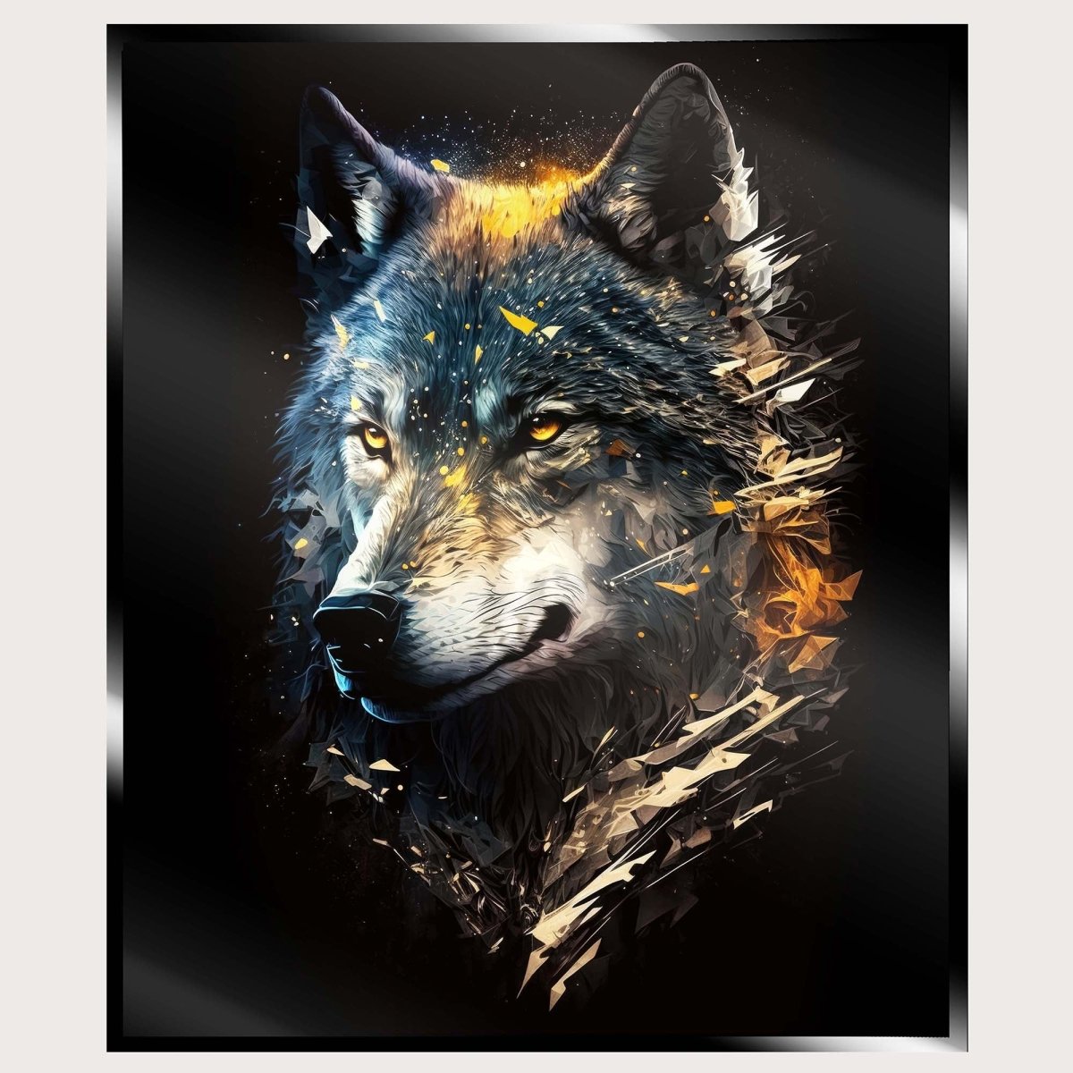 Illuminated Wall Art - Dog