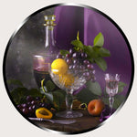 Illuminated Wall Art - Grapes and Wine