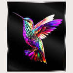 Illuminated Wall Art - Hummingbird