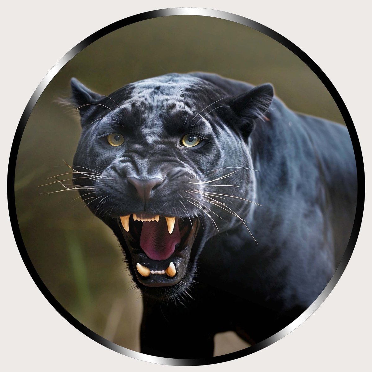 Illuminated Wall Art - Jaguar