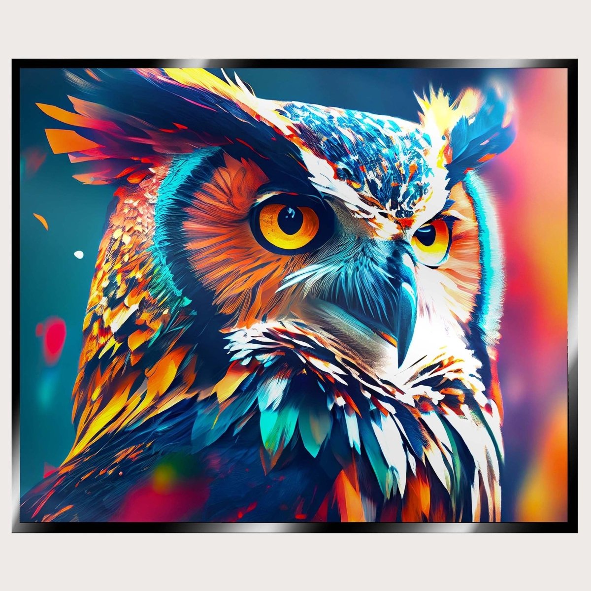 Illuminated Wall Art - Owl 3