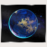 Illuminated Wall Art - Planet Earth