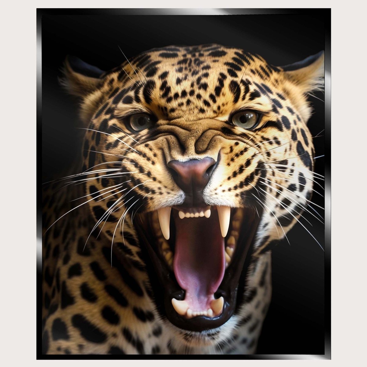 Illuminated Wall Art - Tiger 5