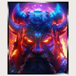 Illuminated Wall Art - Viking Warrior