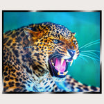 Illuminated Wall Art - Wild Jaguar