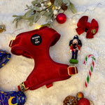 Ruby Red Velvet Harness