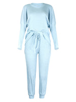 Women's Long-Sleeved Loose Loungewear Set