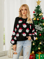 Women's Santa Knit Christmas Pullover Jumper