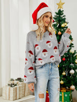 Women's Santa Knit Christmas Pullover Jumper
