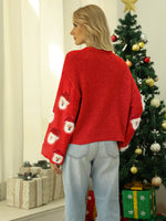 Women's Santa Knit Christmas Pullover Jumper