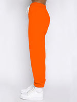 Women's Stand-Up Collar Zipper Sweatshirt & Trousers Loungewear Set - Vibrant Solid Color Comfort