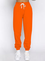 Women's Stand-Up Collar Zipper Sweatshirt & Trousers Loungewear Set - Vibrant Solid Color Comfort