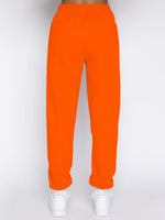Women's Stand-Up Collar Zipper Sweatshirt & Trousers Loungewear Set - Vibrant Solid Color Comfort